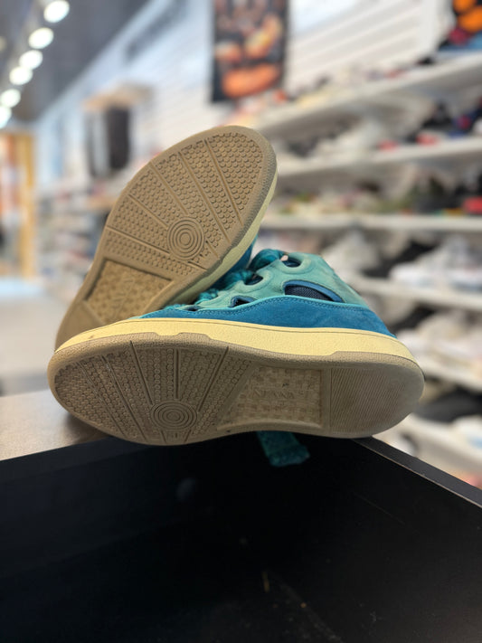 *USED* Lanvin Curb Green Sneakers