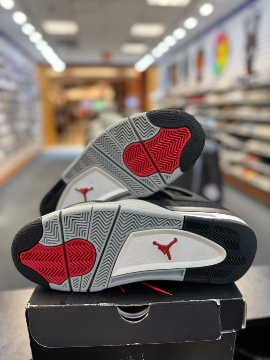 *USED* Jordan 4 Retro SE Black Canvas