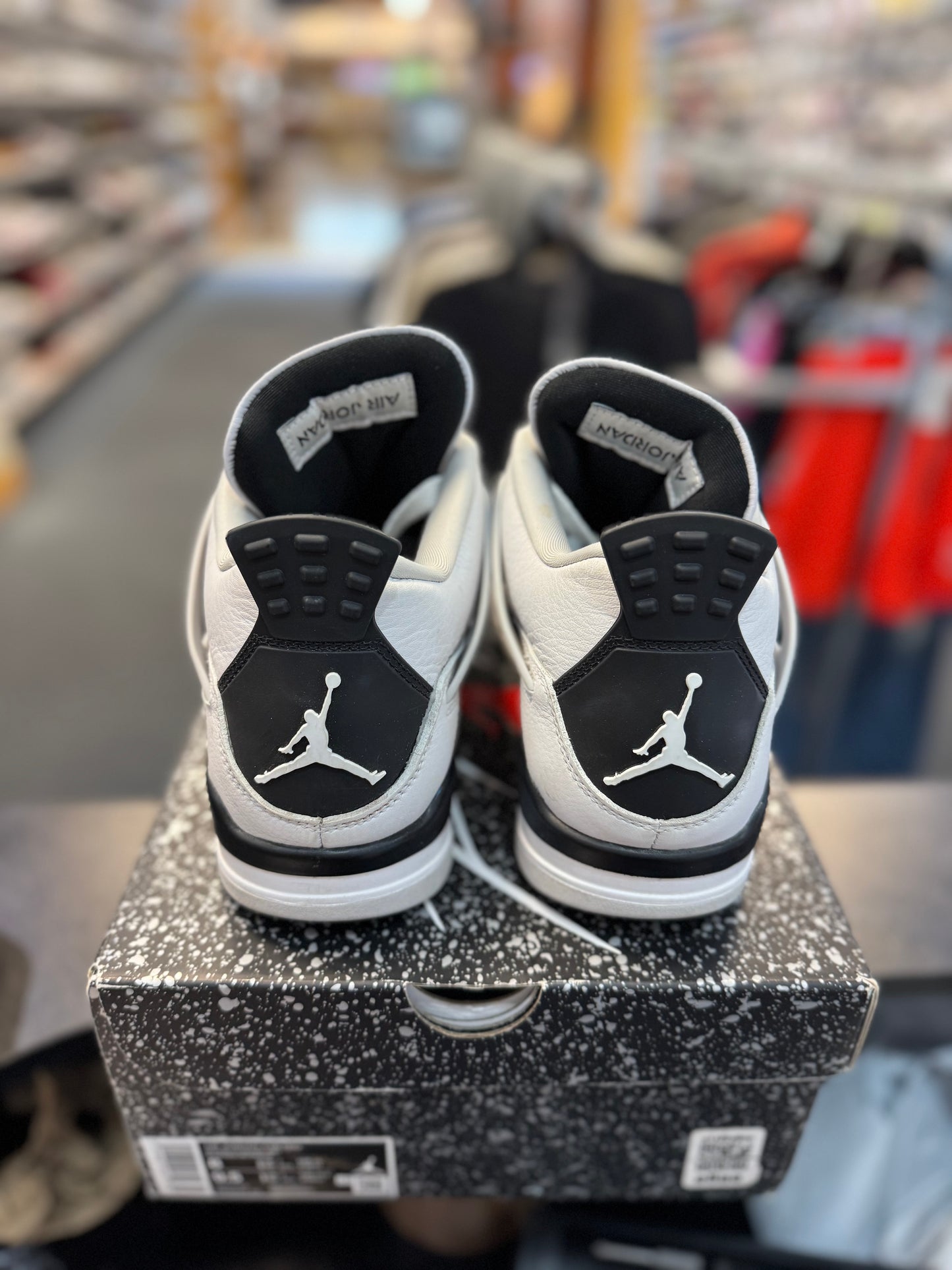 *USED* Jordan 4 Retro Military Black