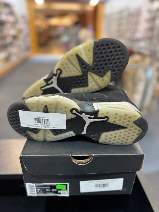 *USED* Jordan 6 Retro Chrome
