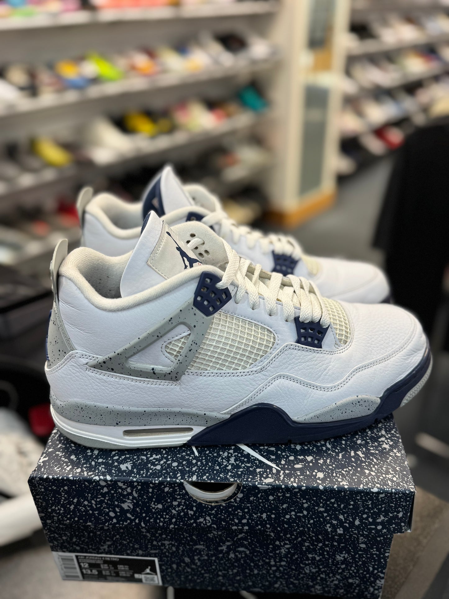 *USED* Jordan 4 Retro Midnight Navy