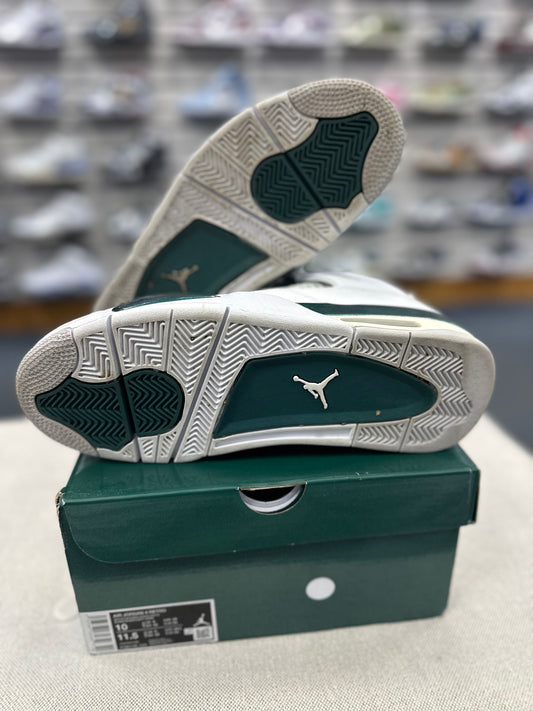*USED* Jordan Retro 4 Oxidized Green