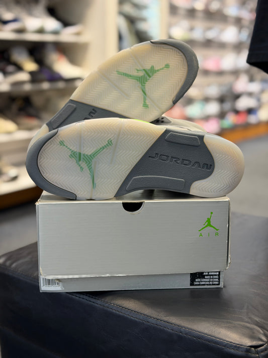 *USED* Jordan 5 Green Bean