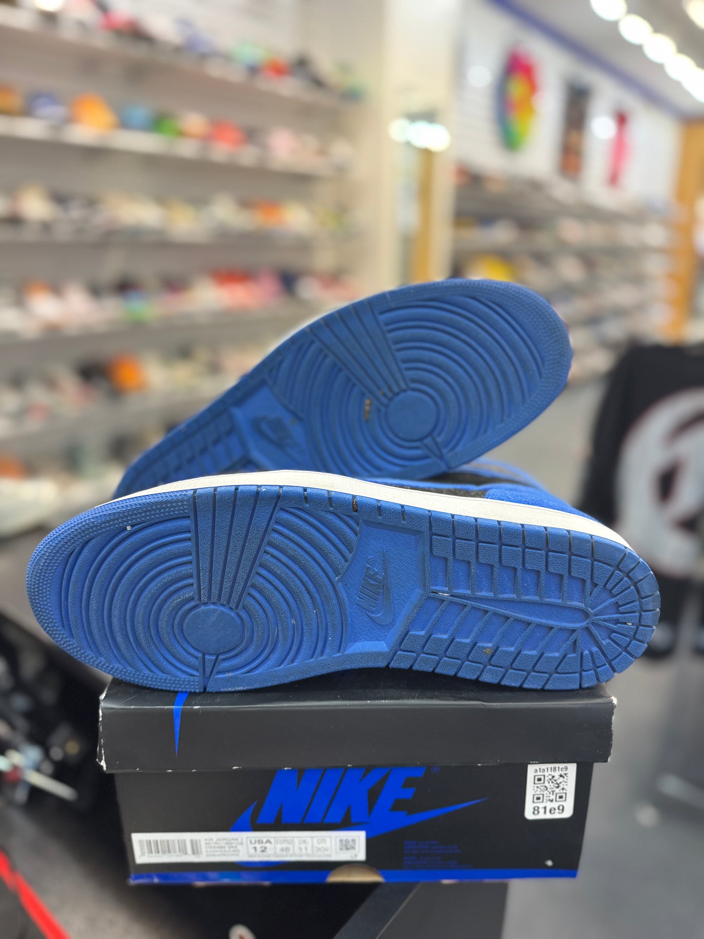 *USED* Jordan 1 Retro High OG Royal Reimagined
