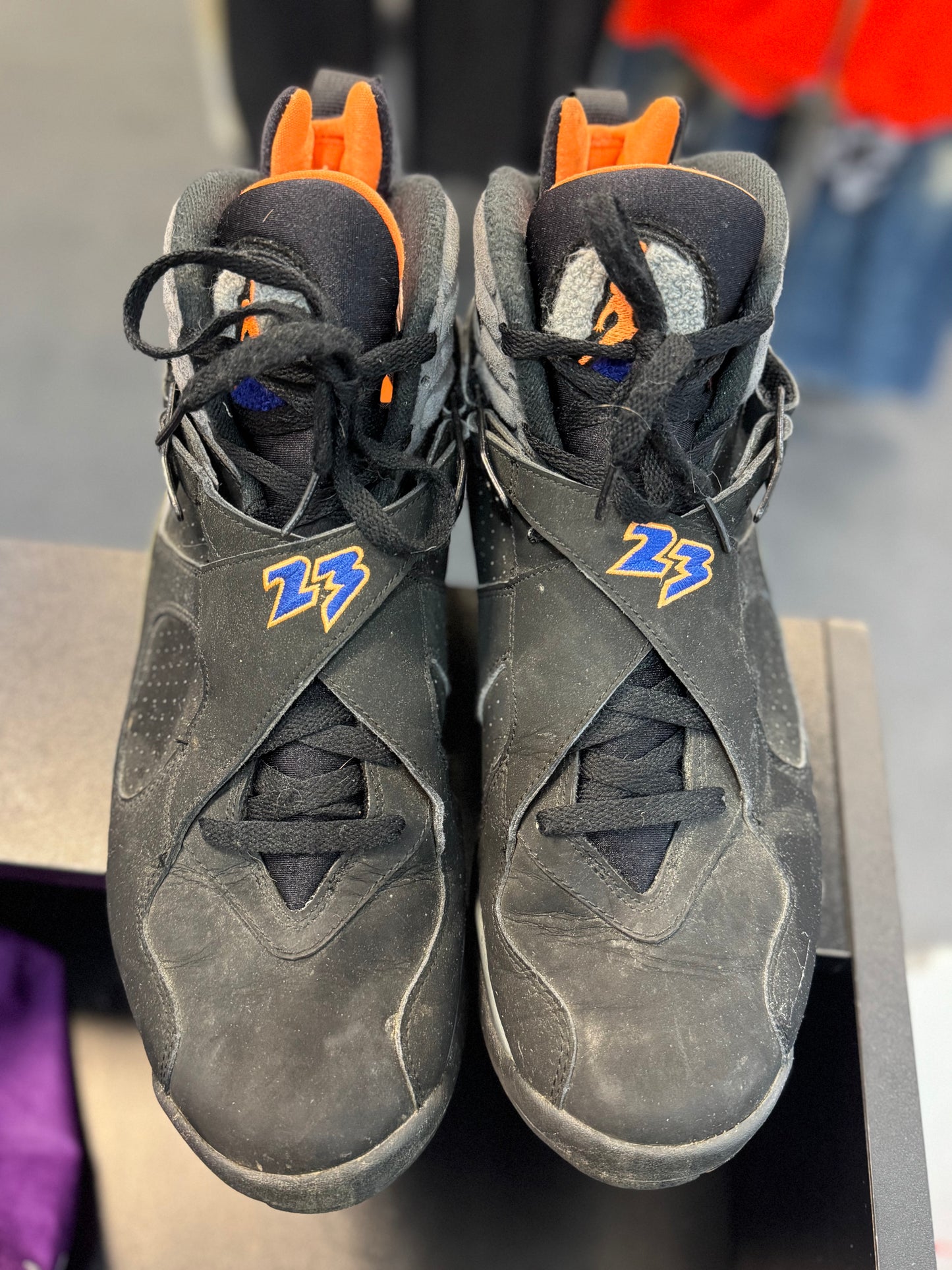 *USED* Jordan 8 Retro Phoenix Suns