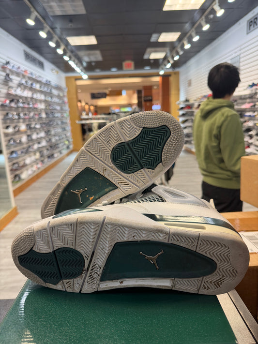 *USED* Jordan 4 Retro Oxidized Green