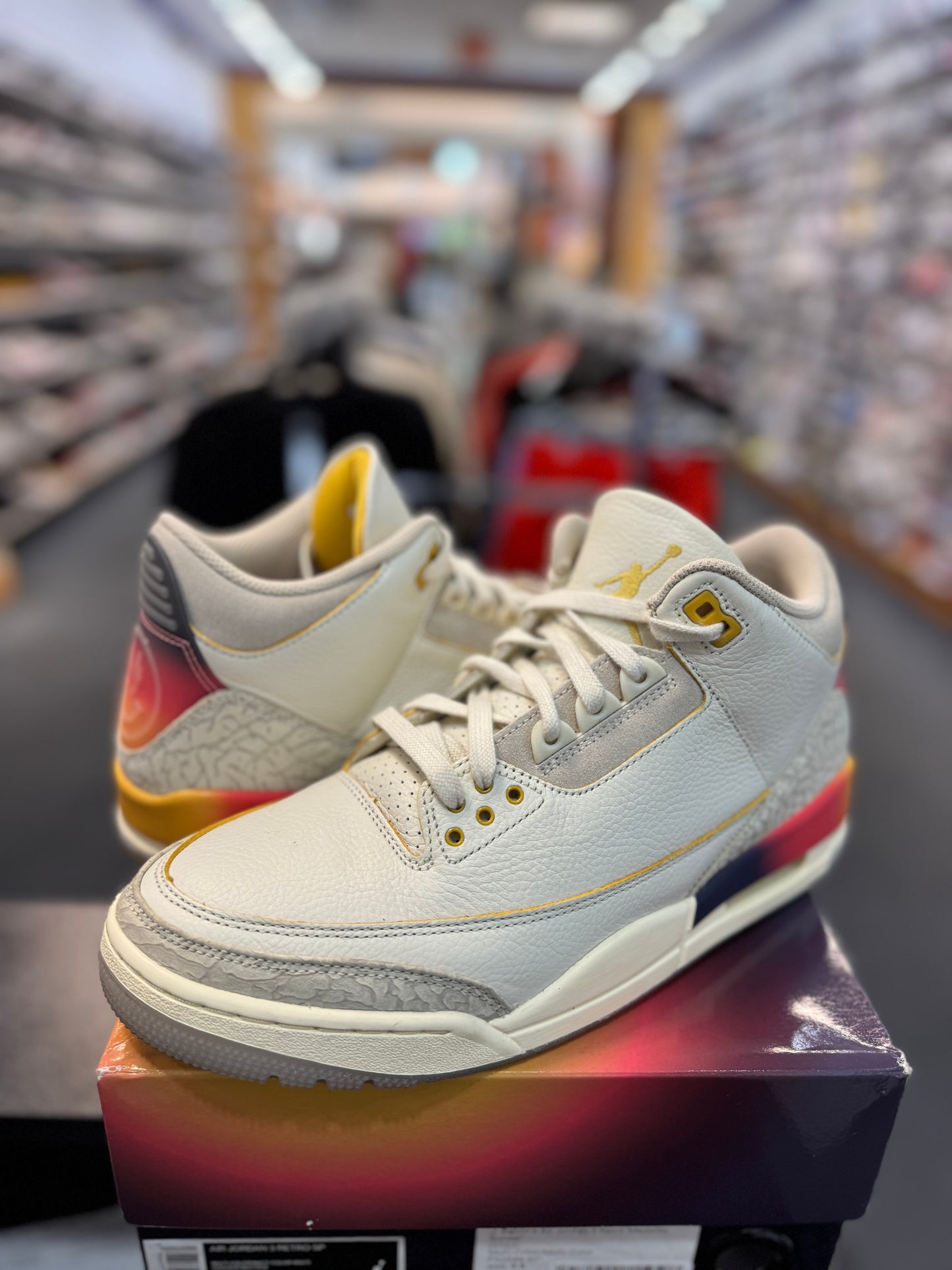*USED* Jordan 3 Retro SP J Balvin Medellin Sunset
