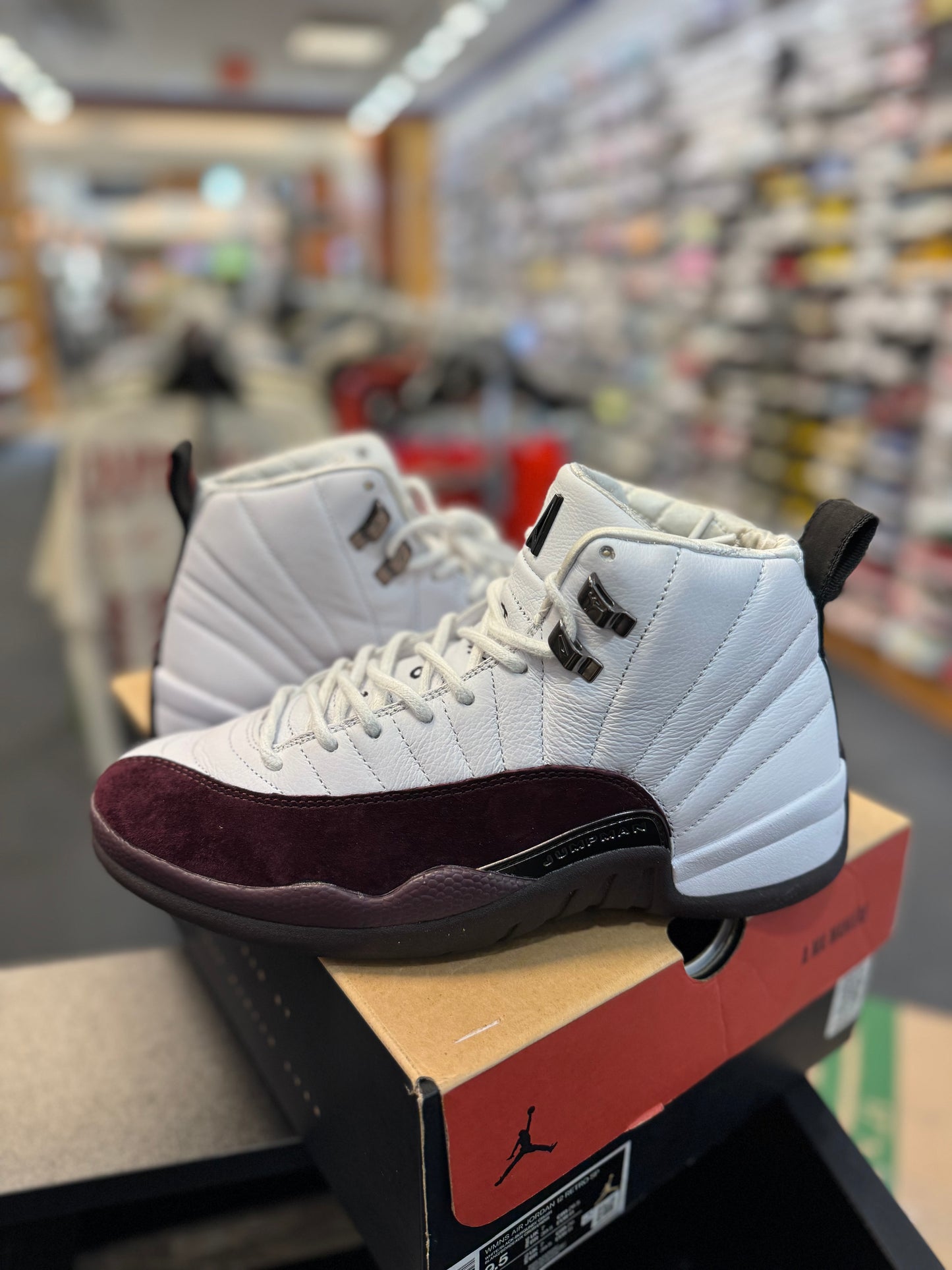 *USED* Jordan 12 Retro SP A Ma Maniere White