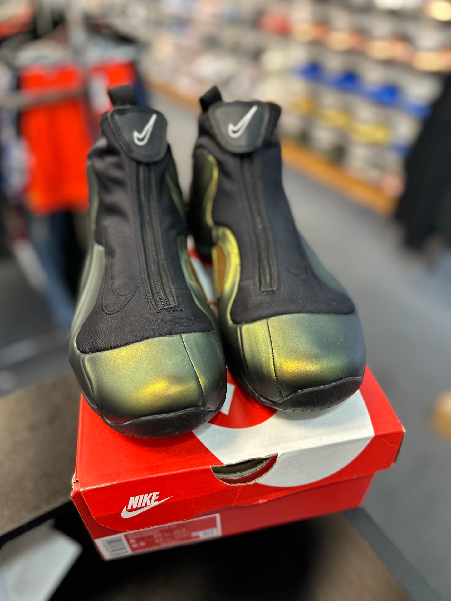 *USED* Nike Air Flightposite Metallic Gold (2024)