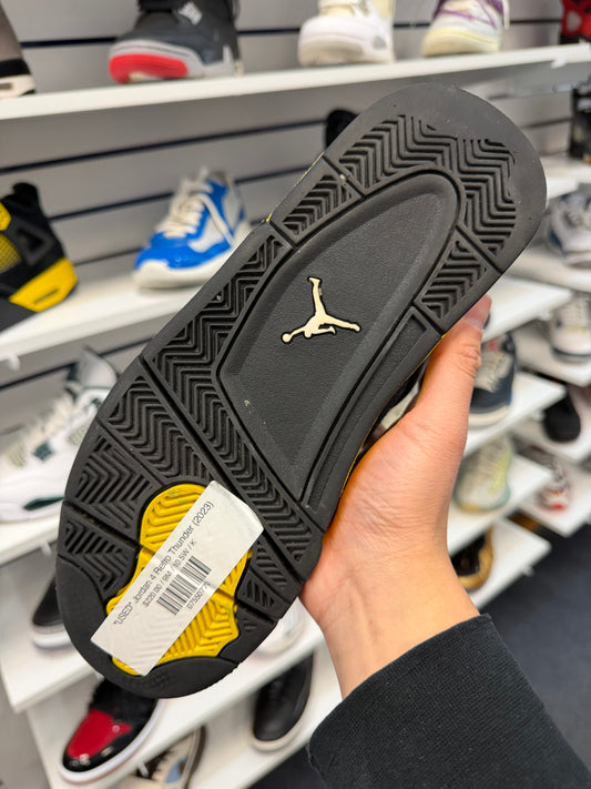 *USED* Jordan 4 Retro Thunder (2023)