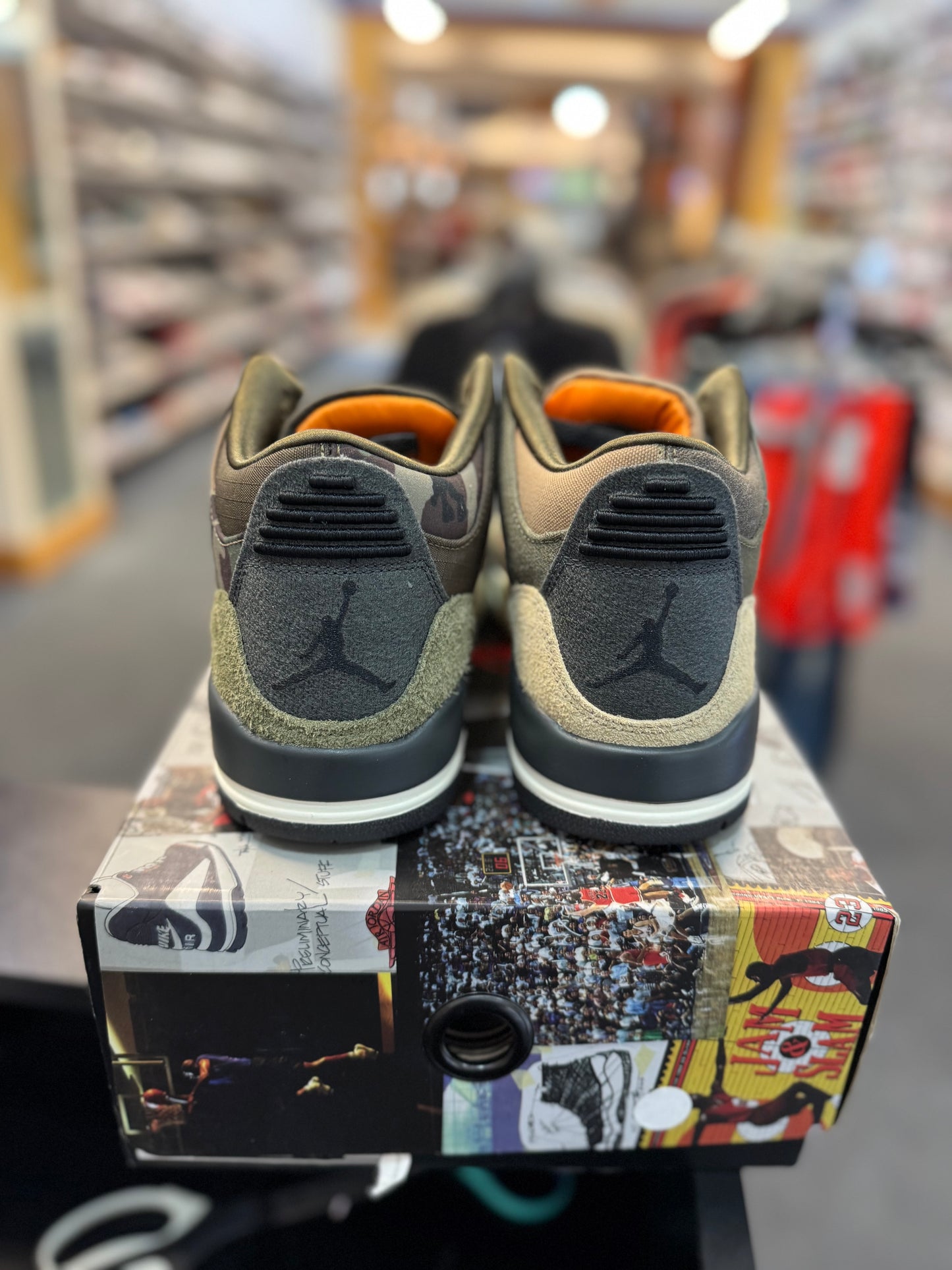 *USED* Jordan 3 Retro Patchwork Camo
