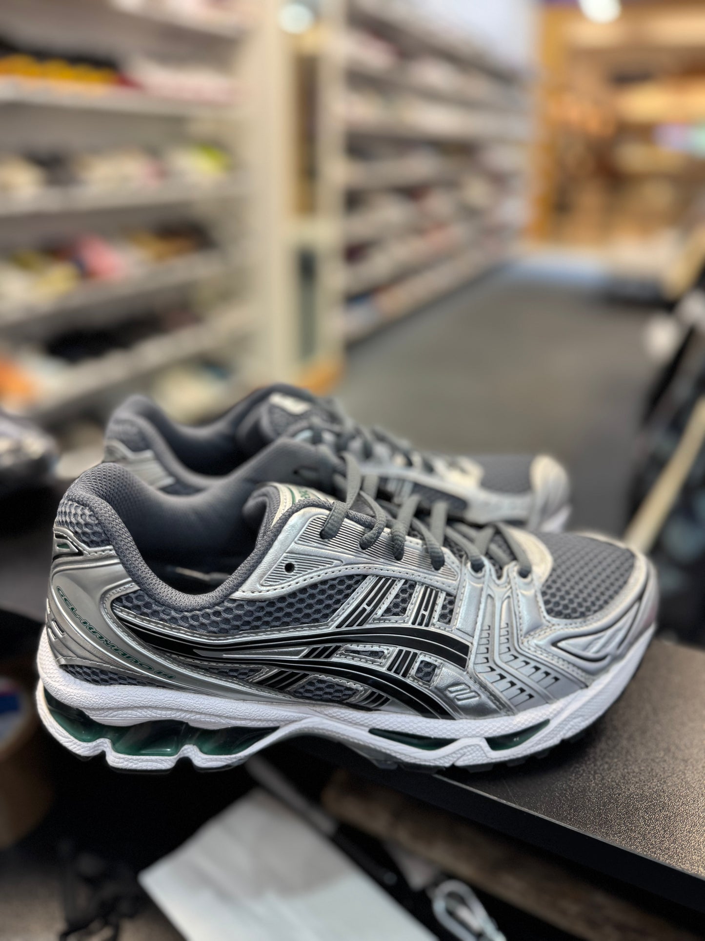 *USED* ASICS Gel-Kayano 14 Metropolis Jasper Green