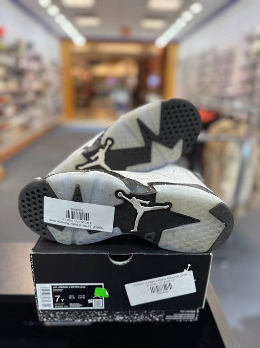 *USED* Jordan 6 Retro Reverse Oreo