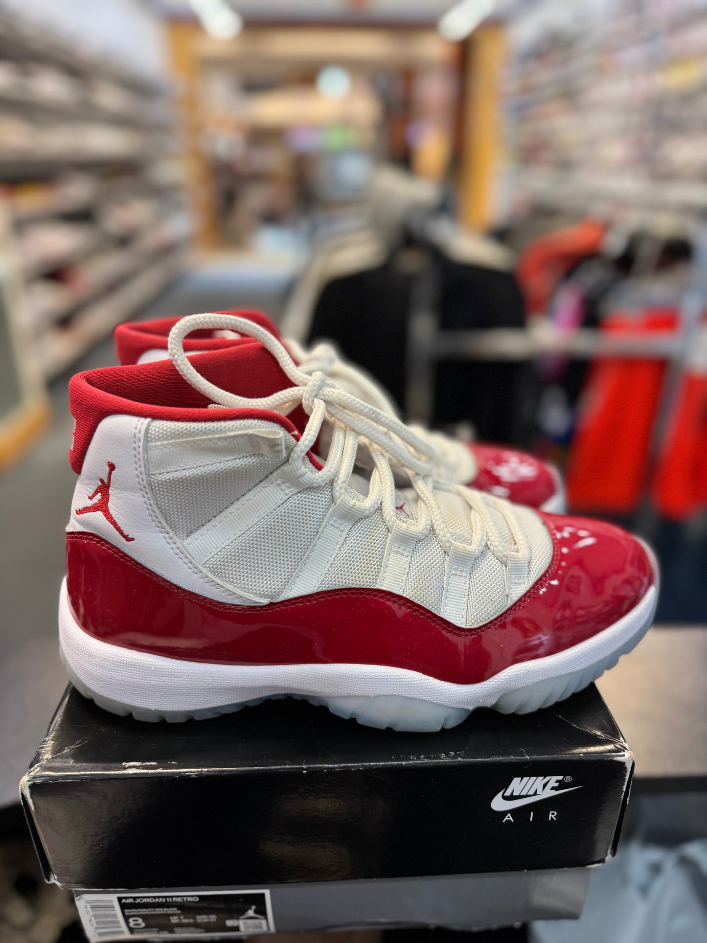*USED* Jordan 11 Retro Cherry (2022)