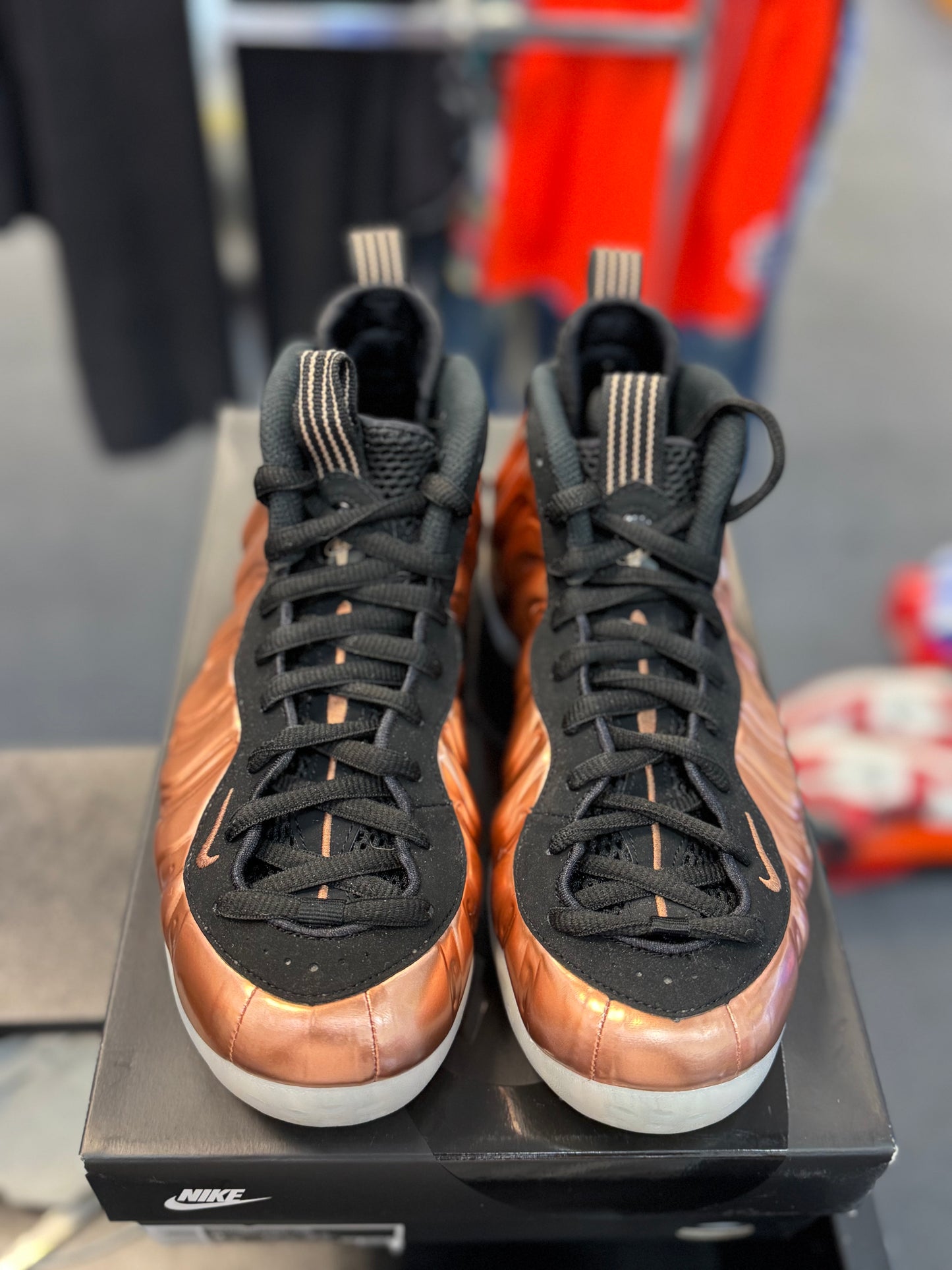 *USED* Nike Air Foamposite One Copper