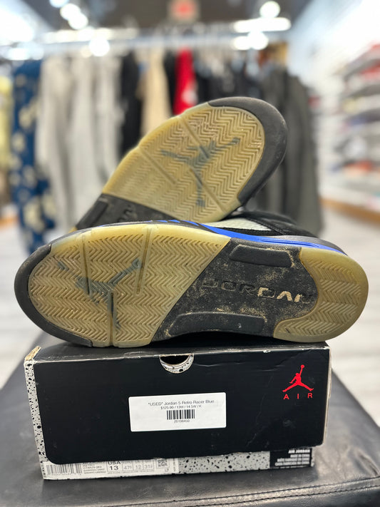 *USED* Jordan 5 Retro Racer Blue