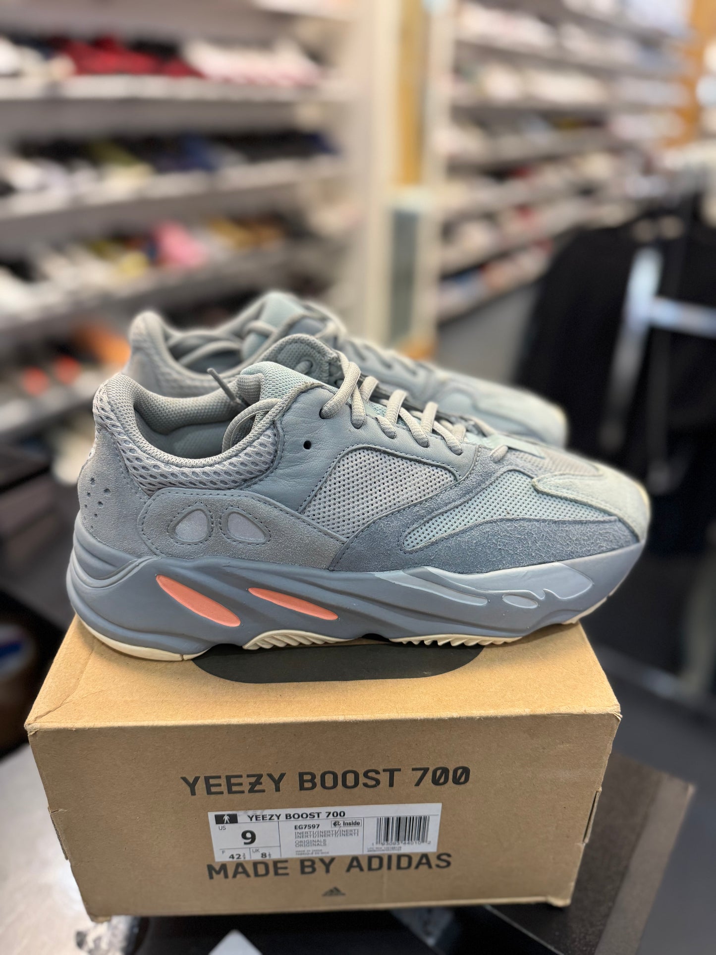 *USED* adidas Yeezy Boost 700 Inertia