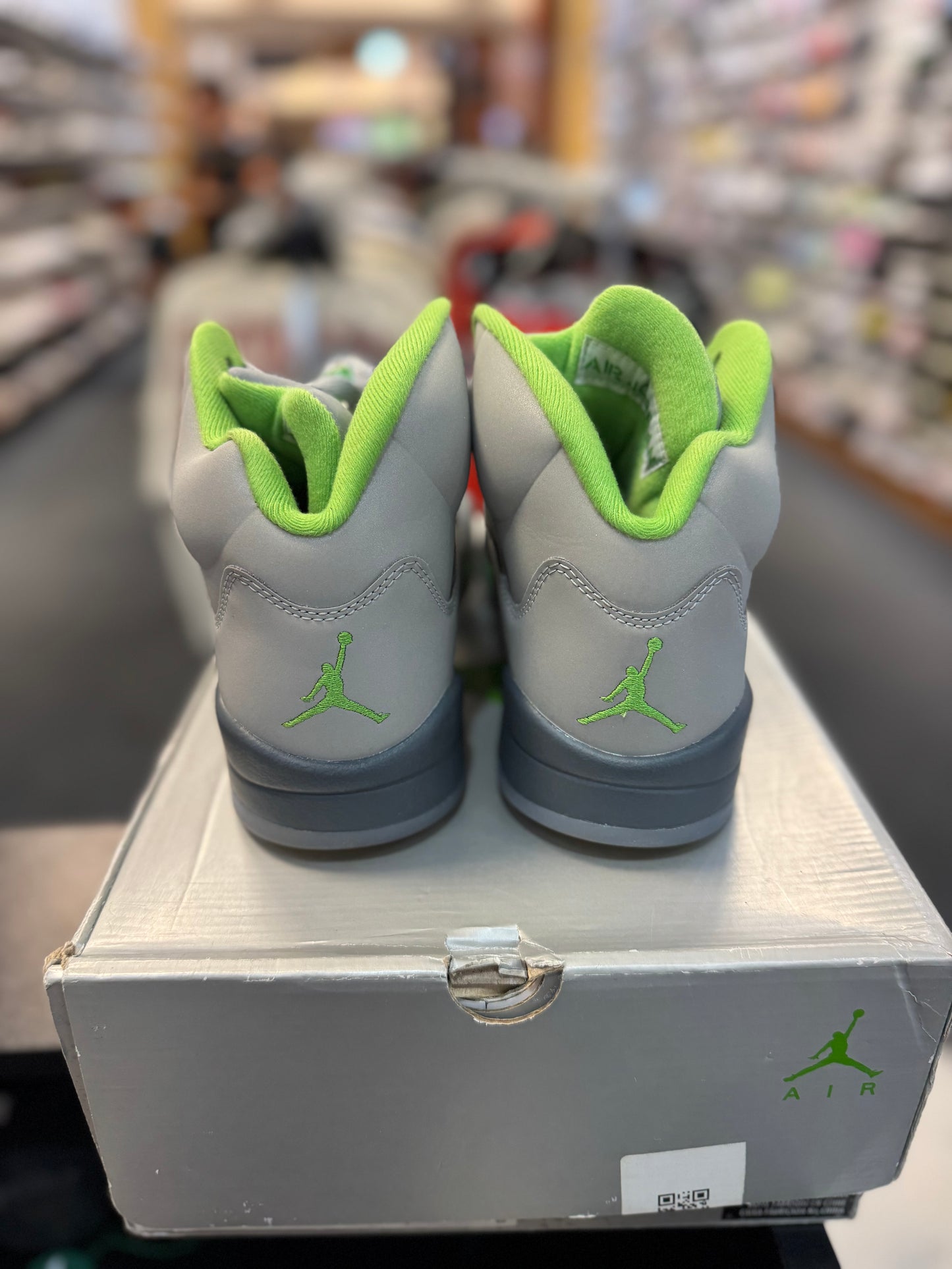*USED* Jordan 5 Retro Green Bean