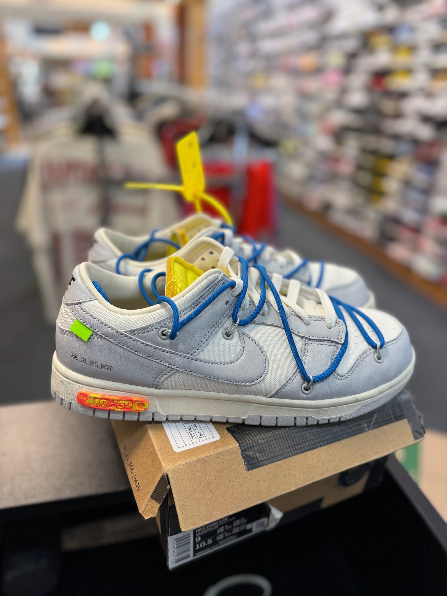 *USED* Nike Dunk Low Off-White Lot 10