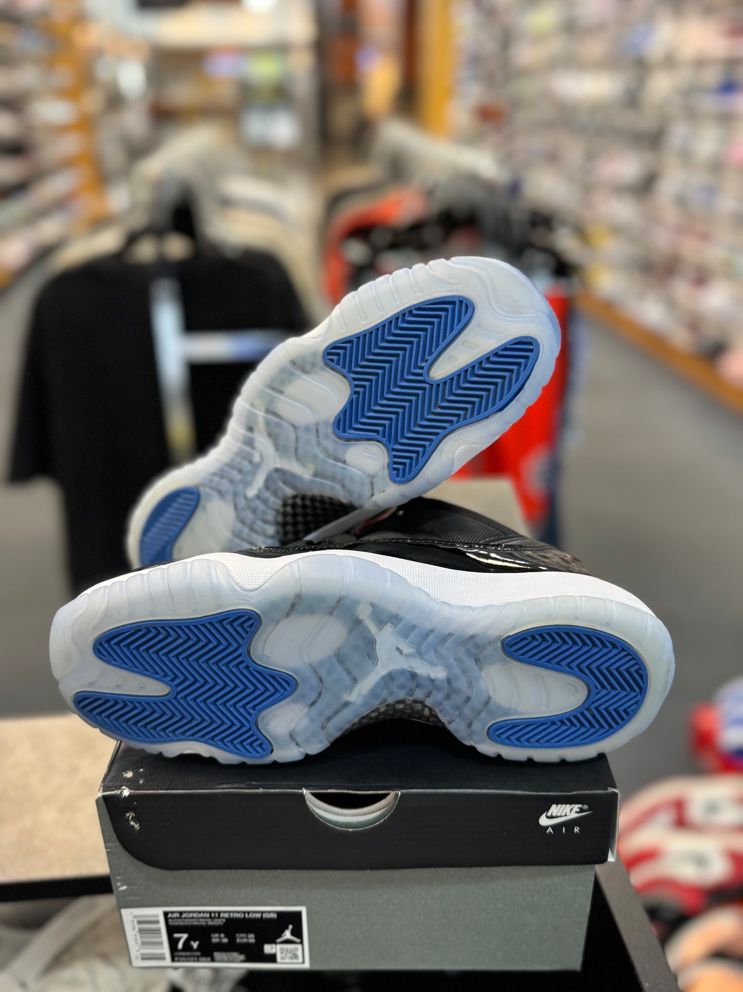 *USED* Jordan 11 Retro Low Space Jam (GS)