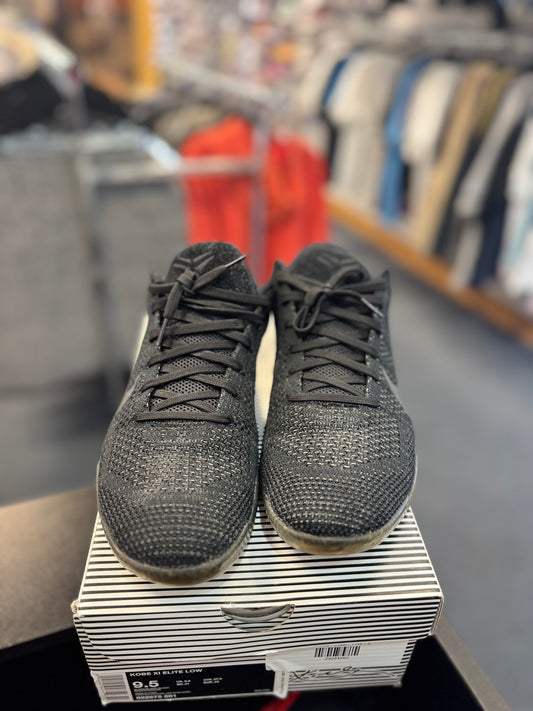 *USED* Nike Kobe 11 Elite Low Black Space