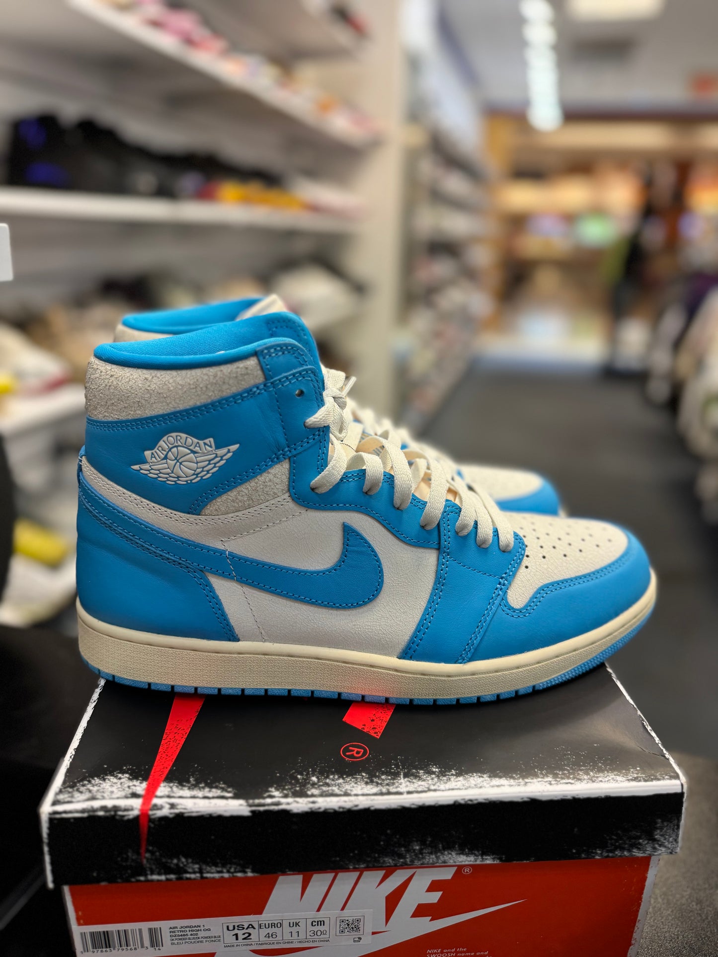 *USED* Jordan 1 Retro High OG UNC Reimagined
