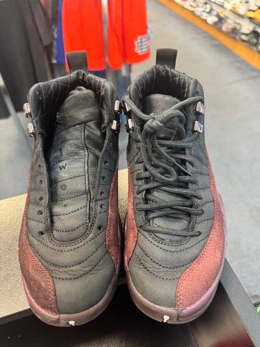 *USED* Jordan 12 Retro SP A Ma Maniére Black (Women's)