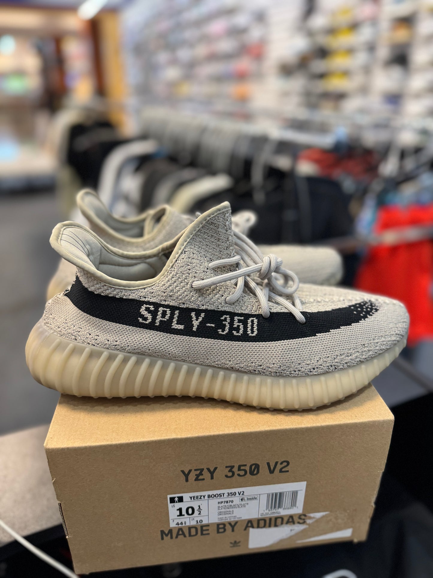 *USED* adidas Yeezy Boost 350 V2 Slate