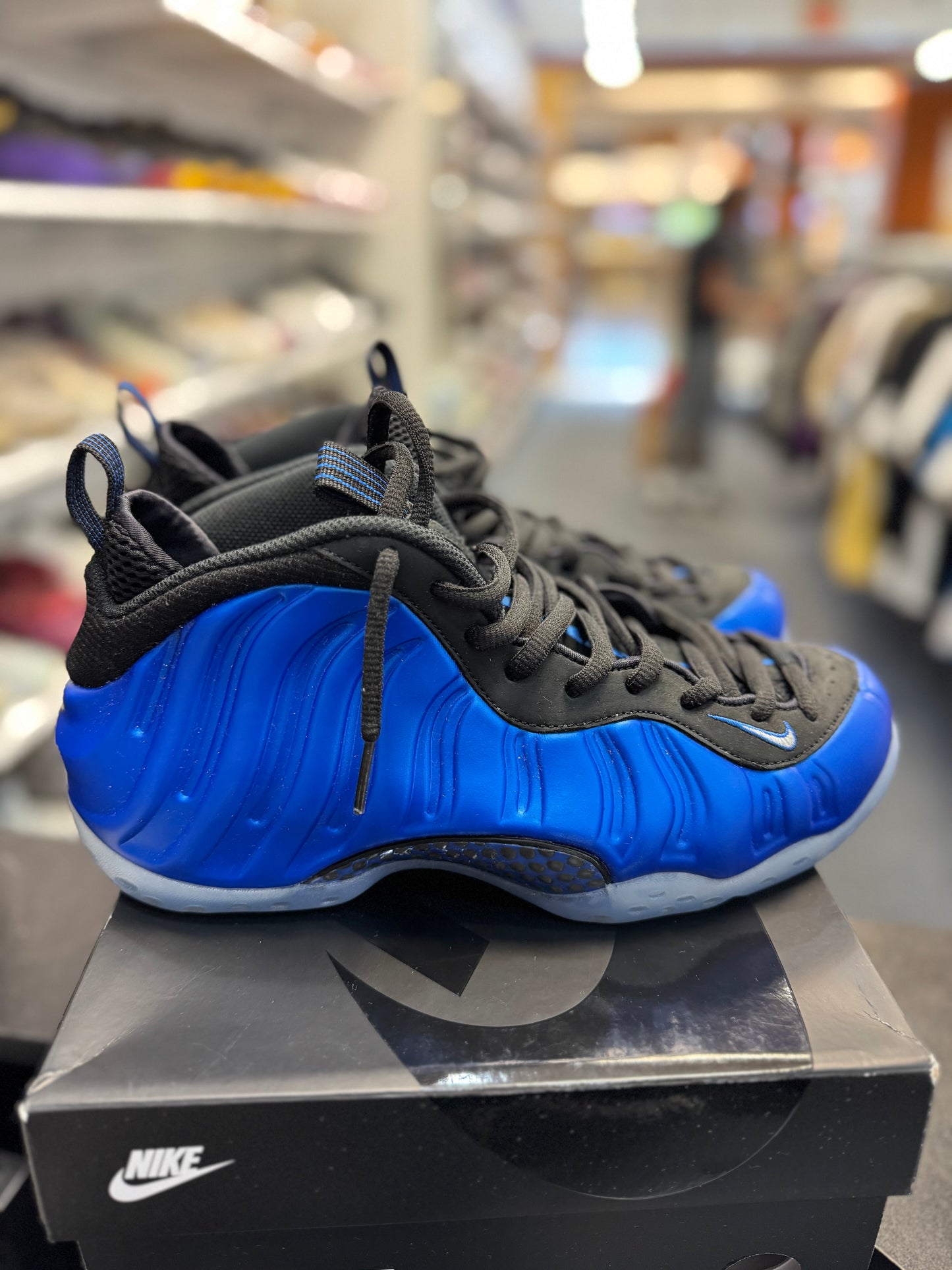 *USED* Nike Air Foamposite One International Blue