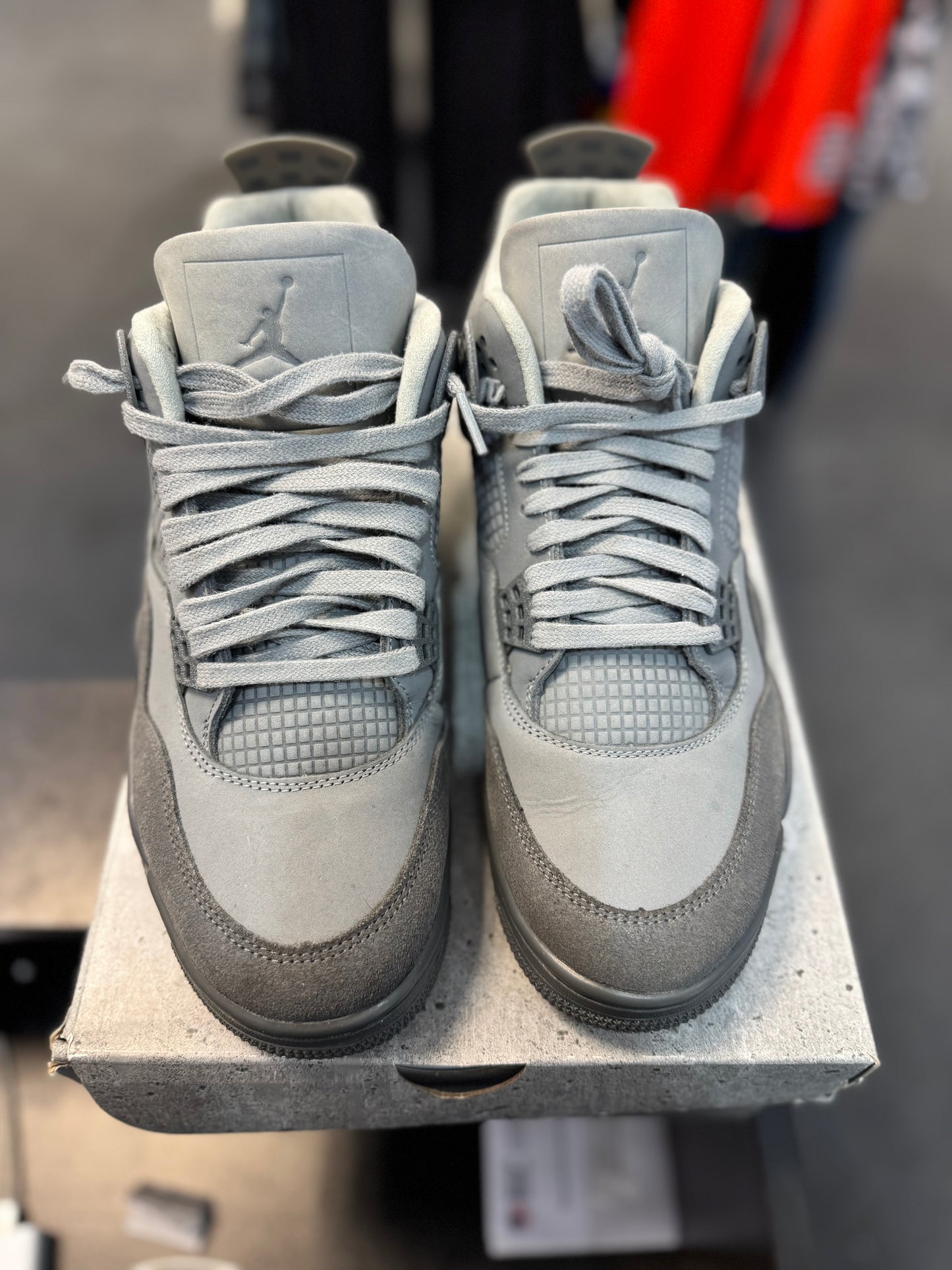 *USED* Jordan 4 Retro SE Paris Olympics Wet Cement