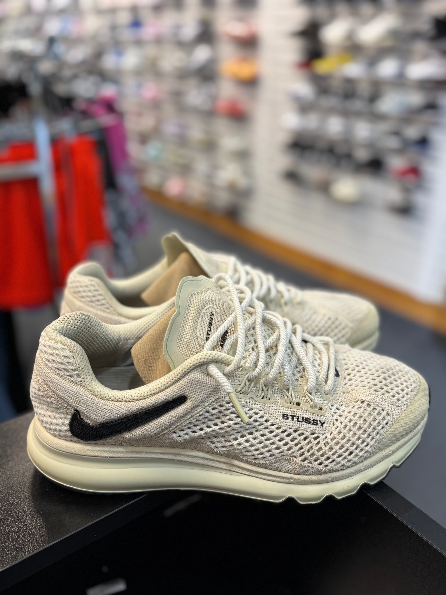 *USED* Nike Air Max 2013 Stussy Fossil