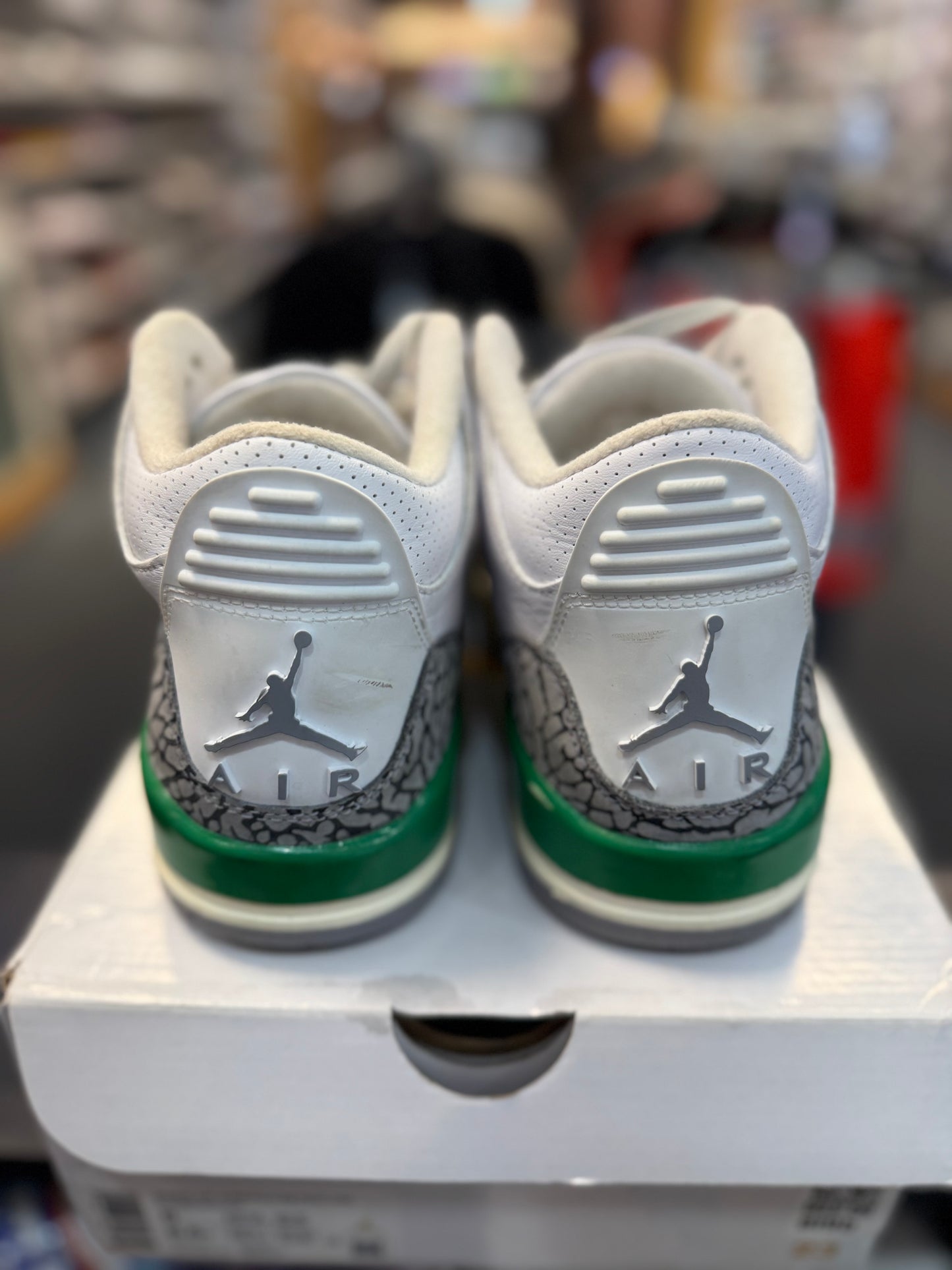 *USED* Jordan 3 Retro Lucky Green