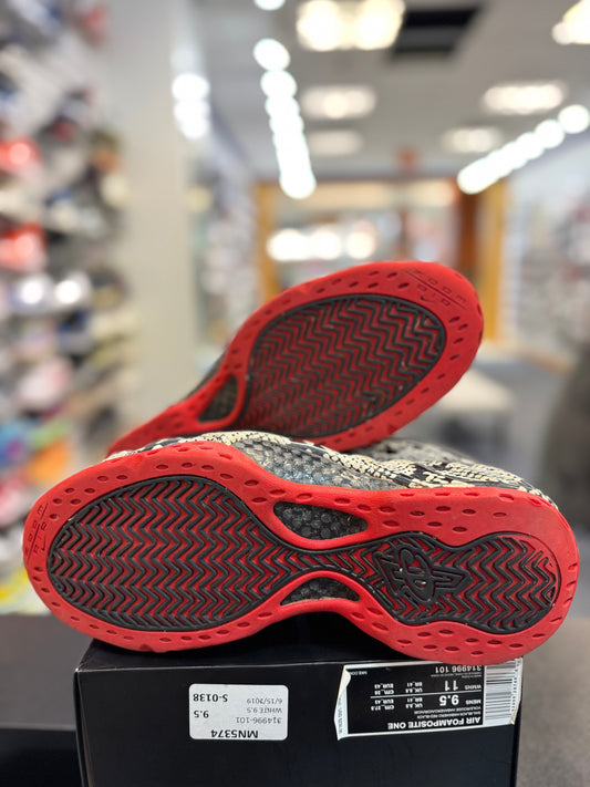 *USED* Nike Air Foamposite One Albino Snakeskin (DEAL)