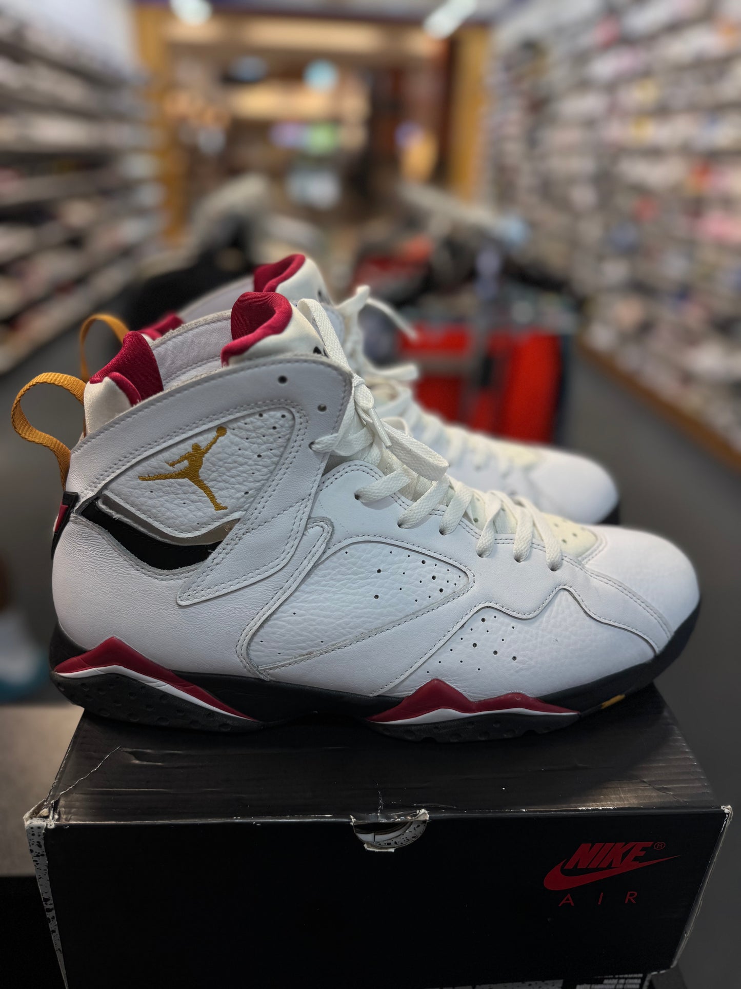 *USED* Jordan 7 Retro Cardinal (2022)