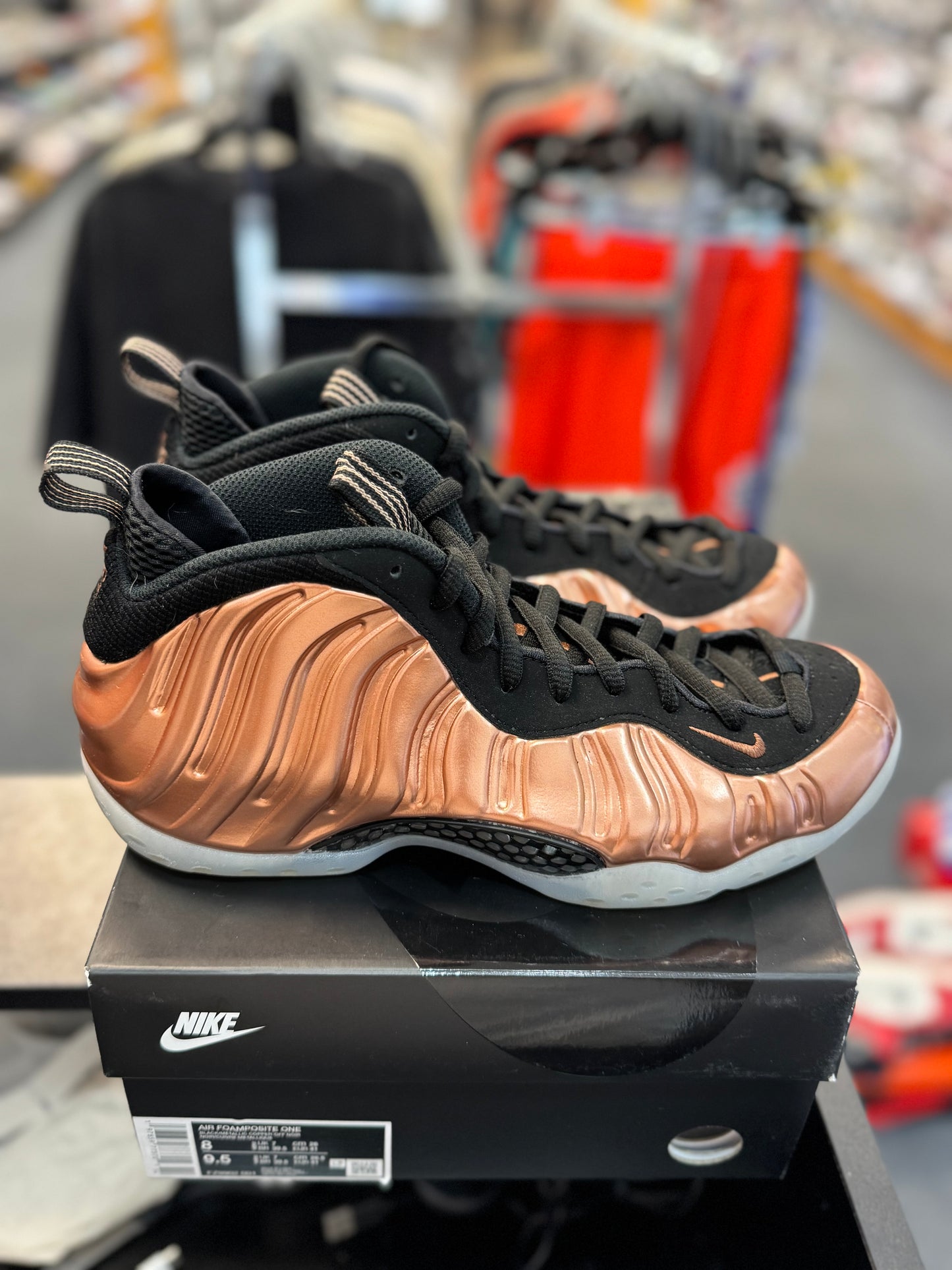 *USED* Nike Air Foamposite One Copper