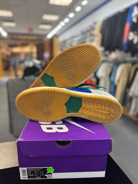 *USED* Nike SB Dunk Low Hyper Royal Malachite