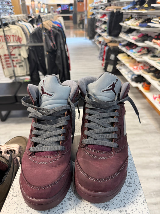 *USED* Jordan 5 Retro Burgundy (2023) (GS)