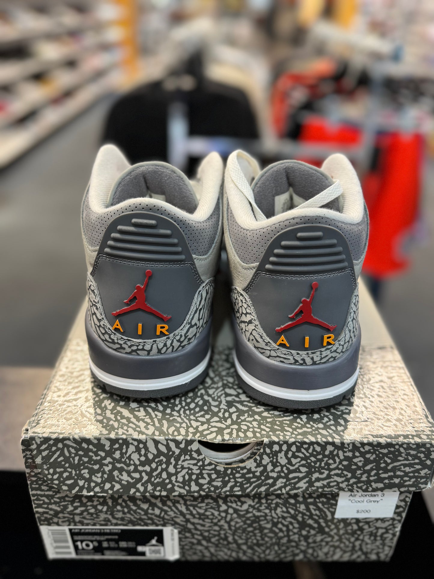 *USED* Jordan 3 Retro Cool Grey (2021)