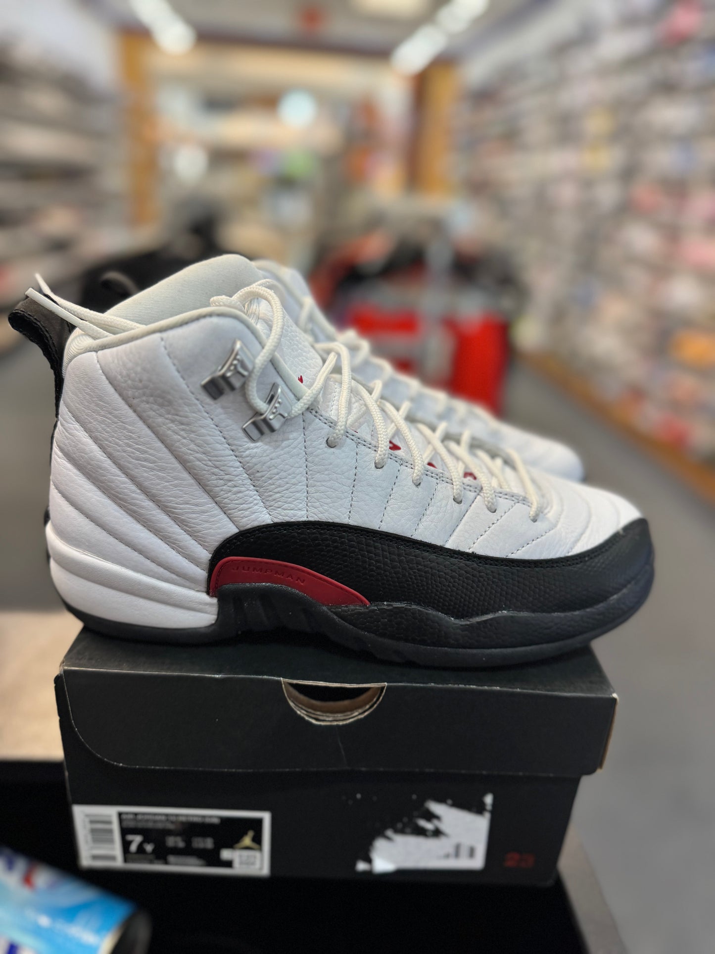 *USED* Jordan 12 Retro Taxi Flip