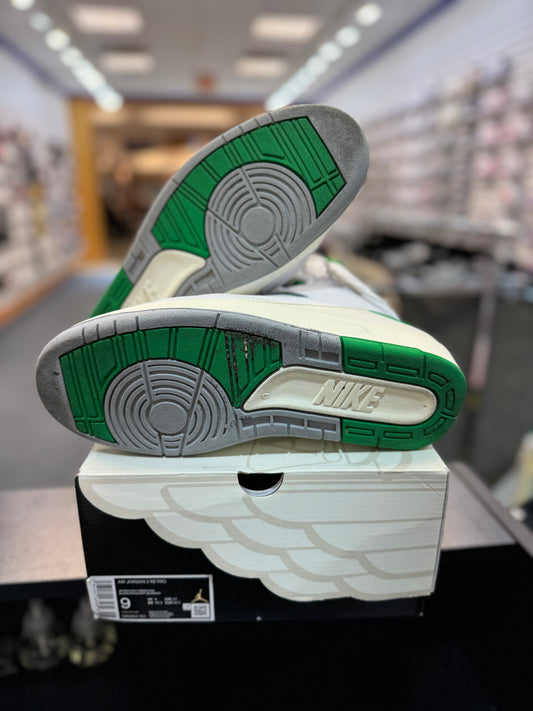 *USED* Jordan 2 Retro Lucky Green