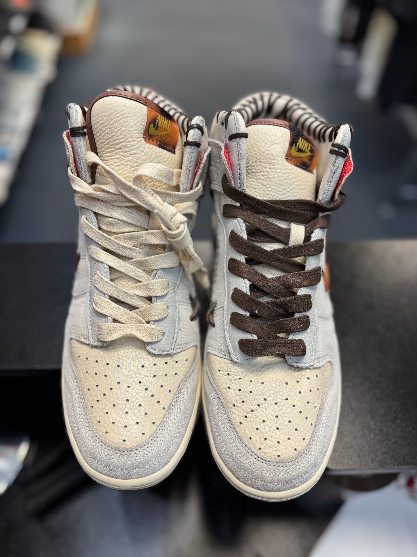 *USED* Nike Dunk High Bodega Sail Multi (Friends and Family) (DEAL)