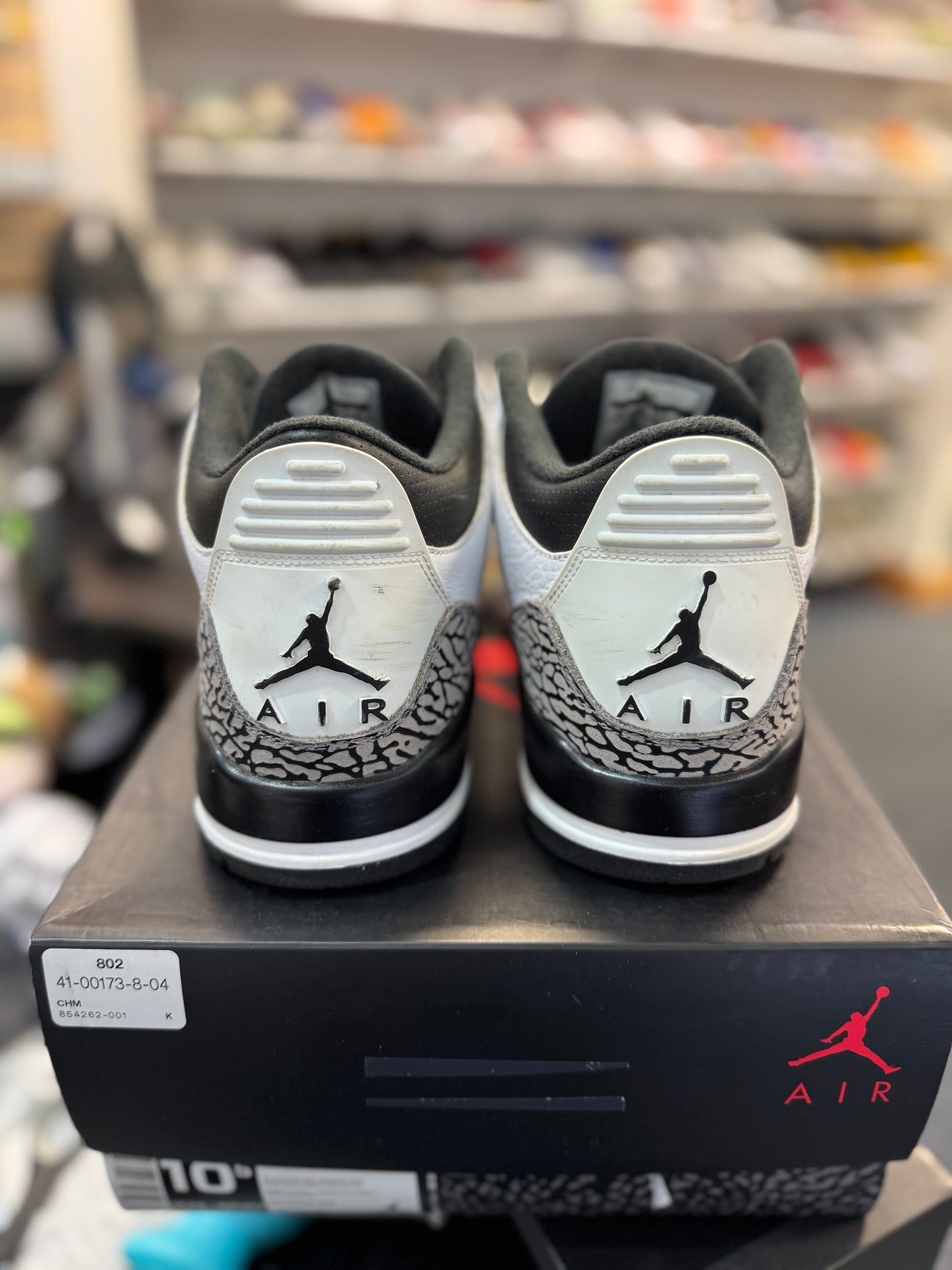 *USED* Jordan 3 Retro Infrared 23