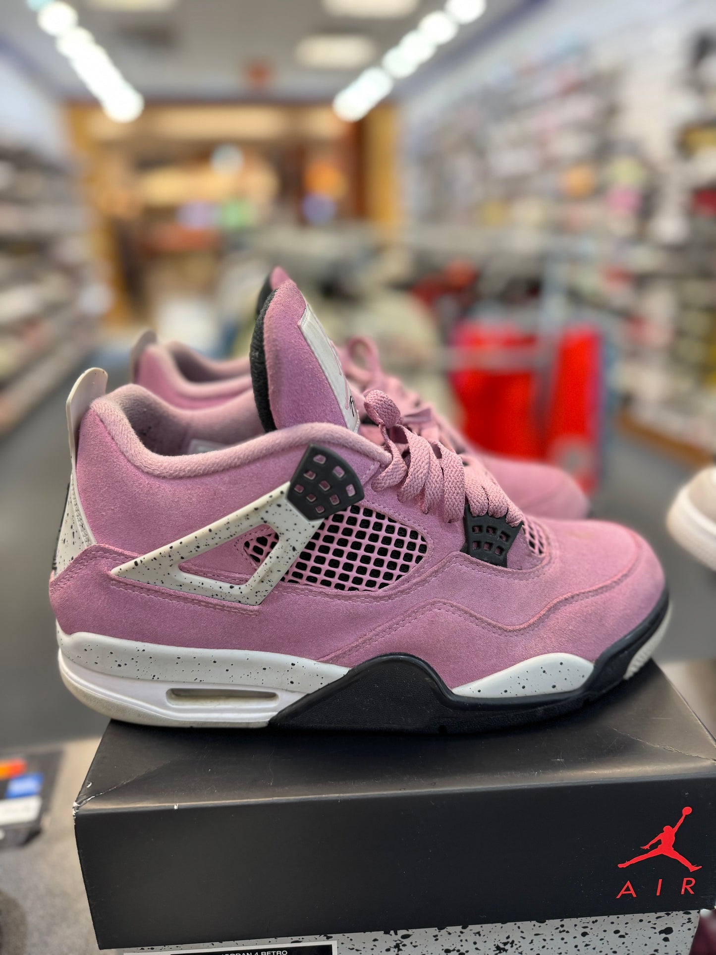 *USED* Jordan 4 Retro Orchid