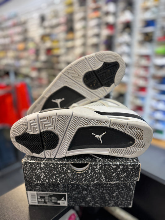 *USED* Jordan 4 Retro Military Black