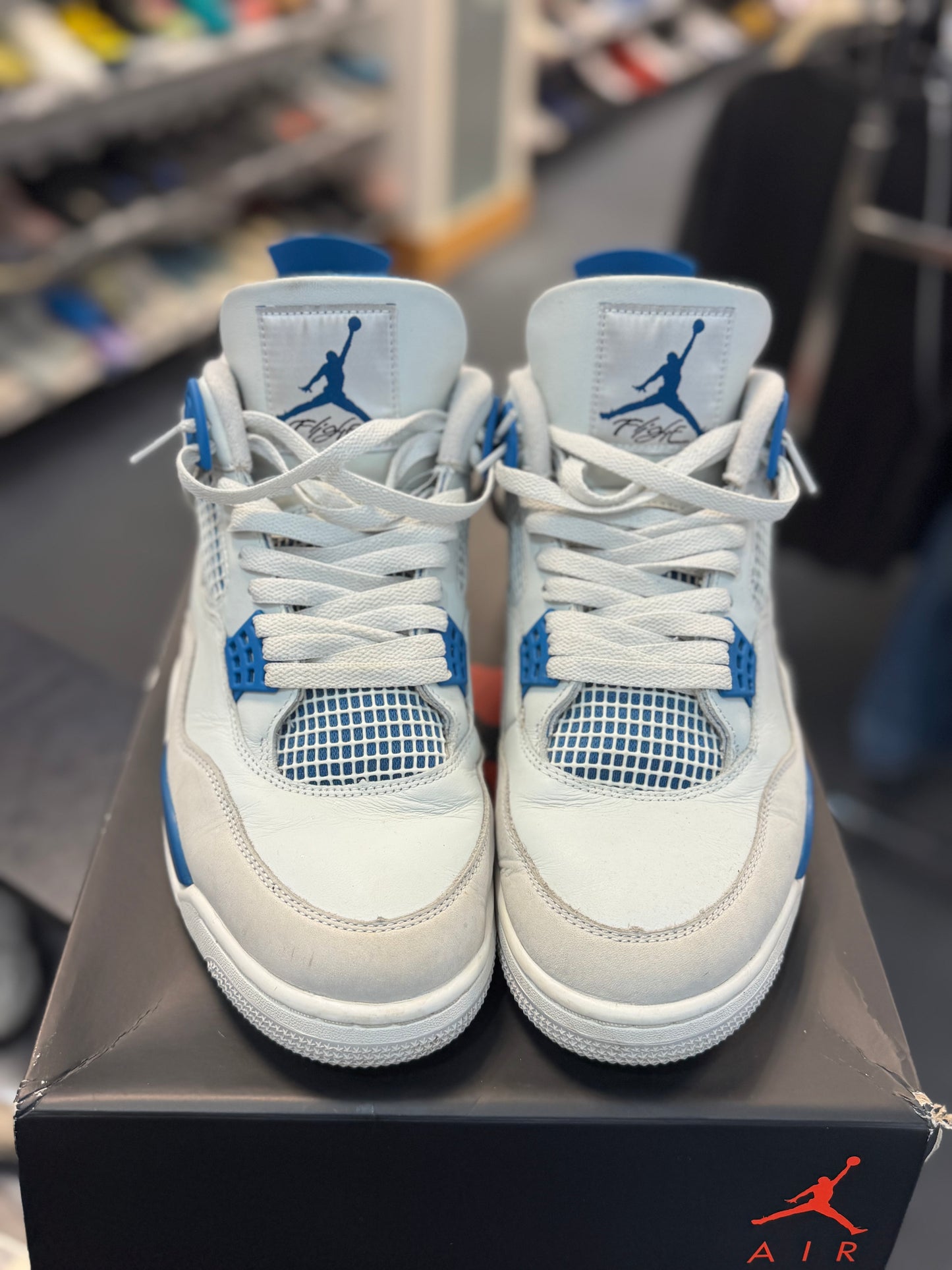 *USED* Jordan 4 Retro Military Blue
