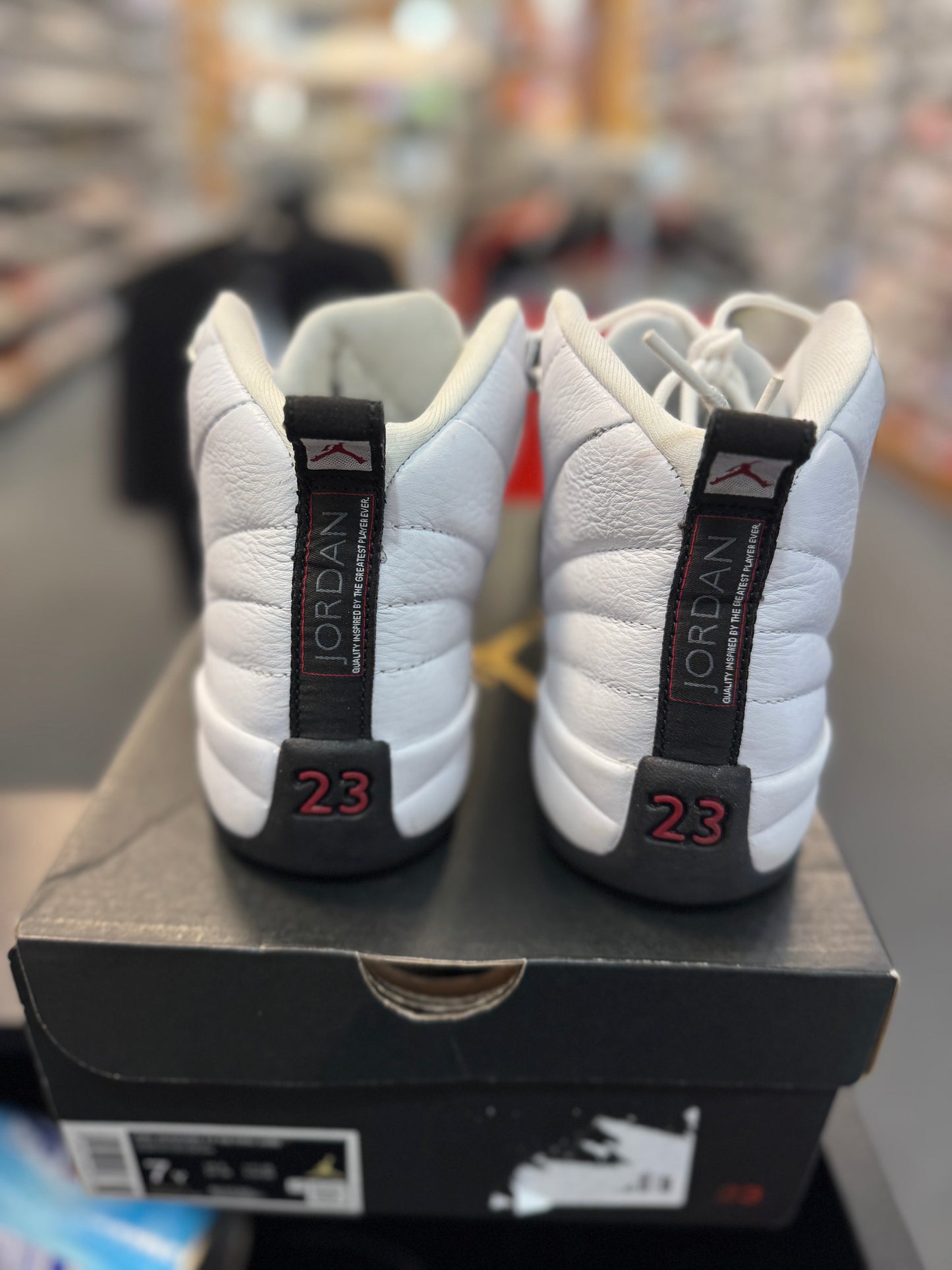 *USED* Jordan 12 Retro Taxi Flip