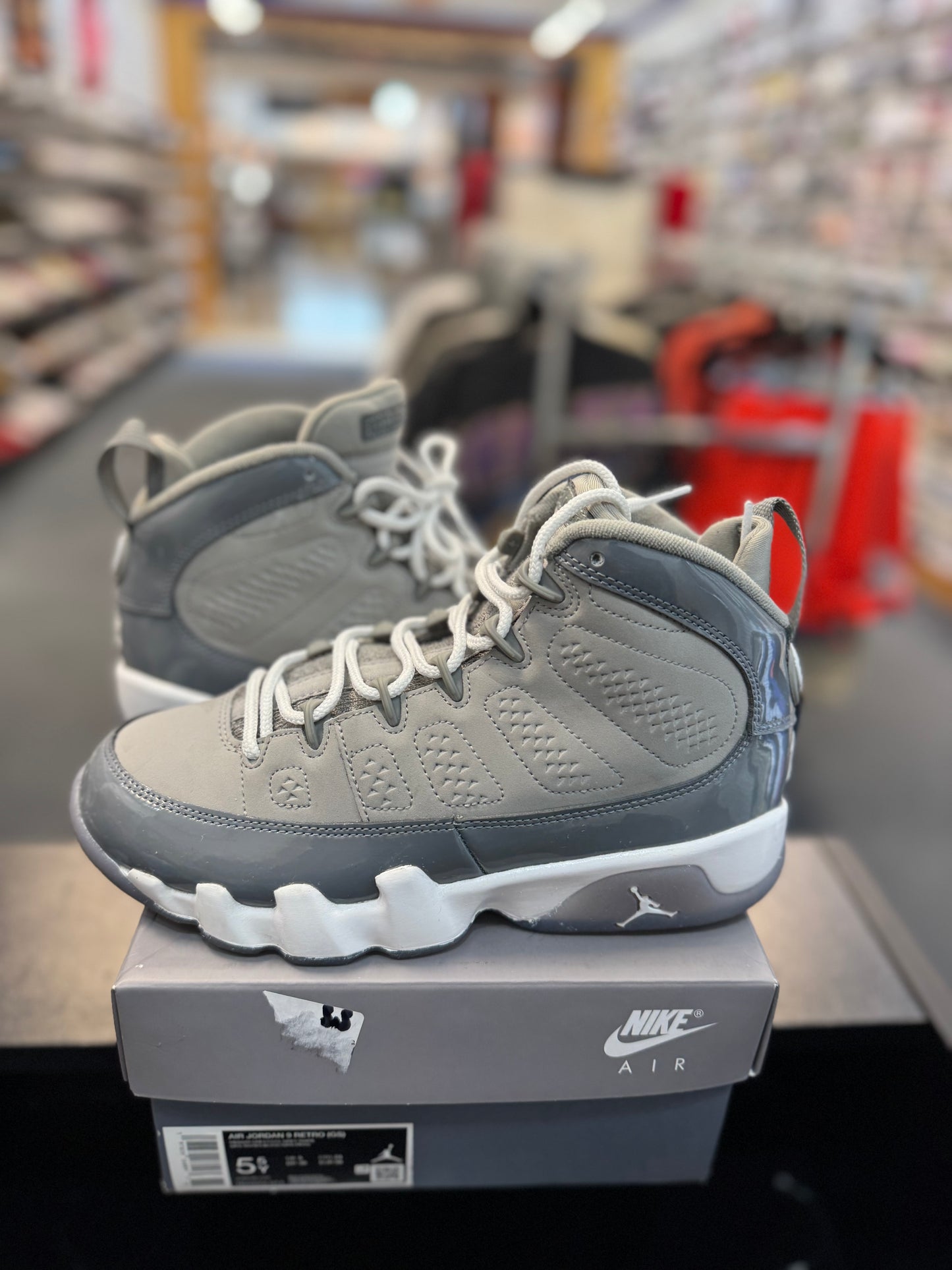 *USED* Jordan 9 Retro Cool Grey (2025) (GS)