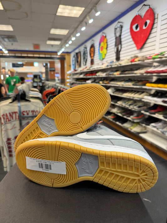 *USED* Nike SB Dunk Low Pro ISO Orange Label Wolf Grey Gum