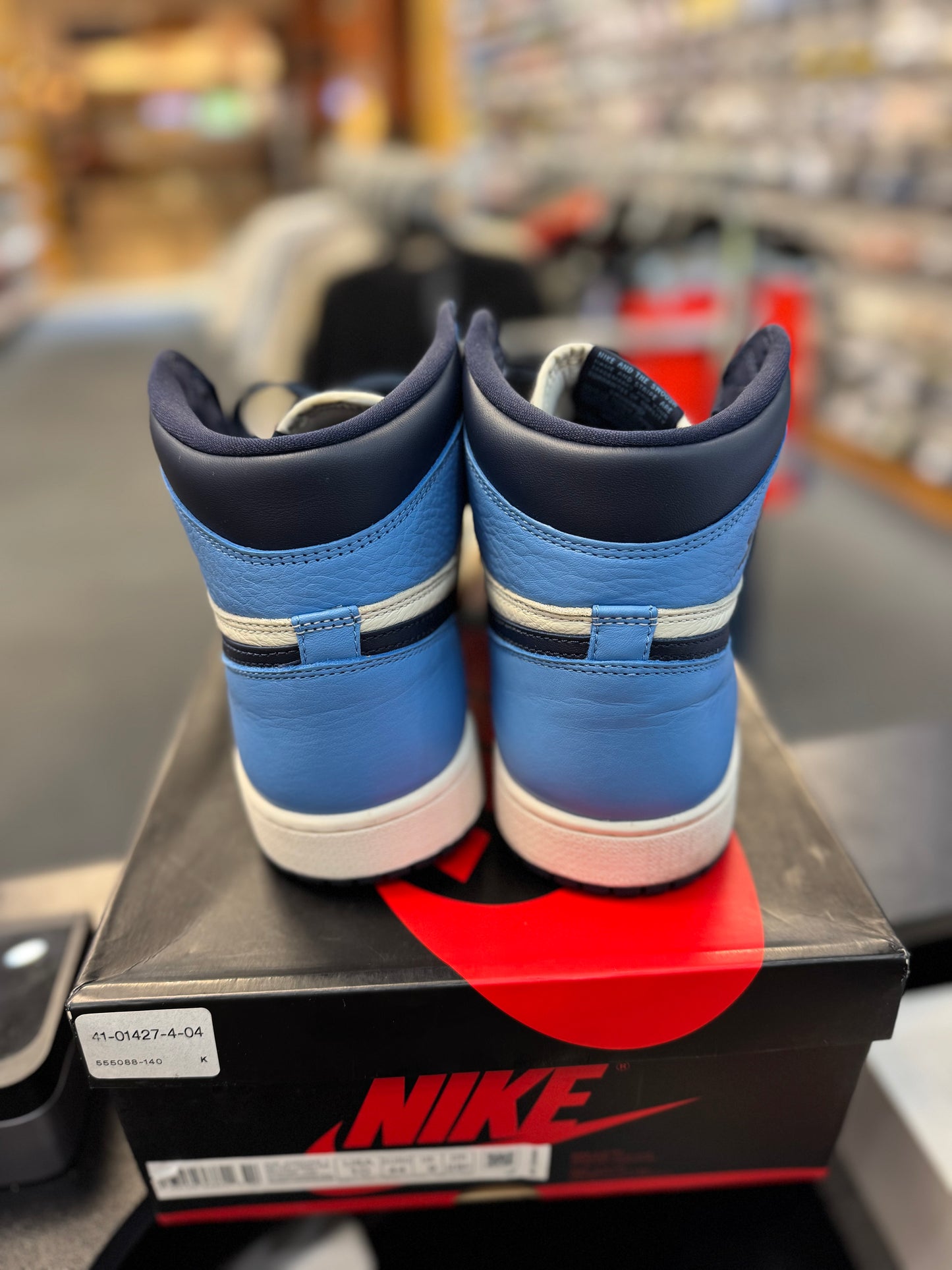 *USED* Jordan 1 Retro High Obsidian
