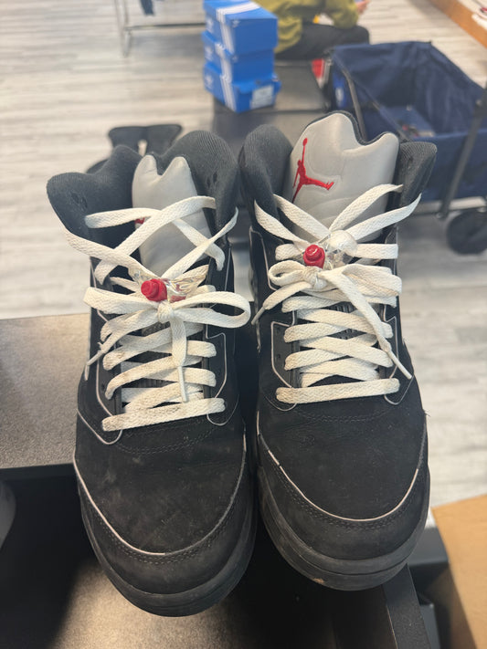 *USED* Jordan 5 Retro OG Black Metallic Reimagined
